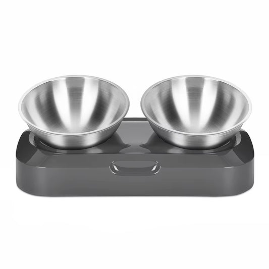 Cat Food Bowl Whisker Friendly Stainless Steel Non Skid Dishwasher Safe May Also Prevent Acne the Original Whisker Relief