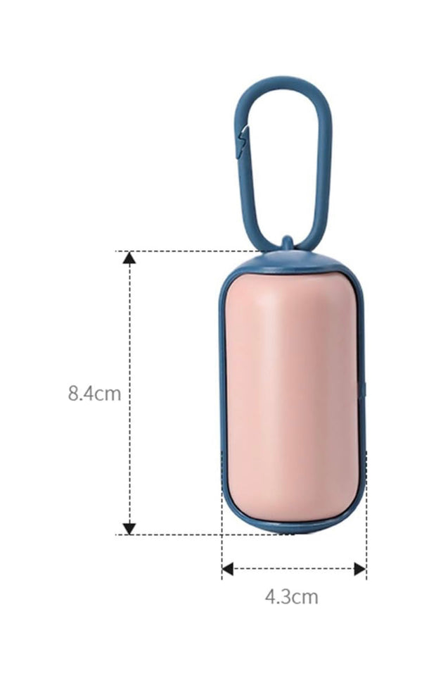 EliteTails™ Portable Pet Waste Bag Dispenser 🐾 – Sleek, Lightweight & Always Ready for Walks