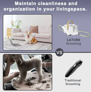 EliteTails™ 8-in-1 Pet Grooming & Vacuum Pro Kit — The Ultimate Shedding Solution for a Clean, Happy Home