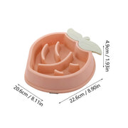 EliteTails™ SnugglePine Slow-Feed Bowl