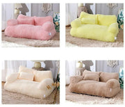 EliteTails™ Luxe Plush Pet Sofa Bed