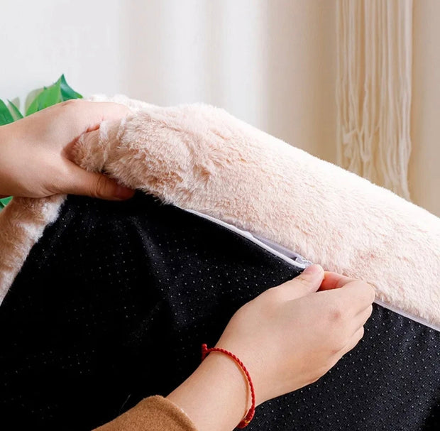 EliteTails™ Luxe Plush Pet Sofa Bed