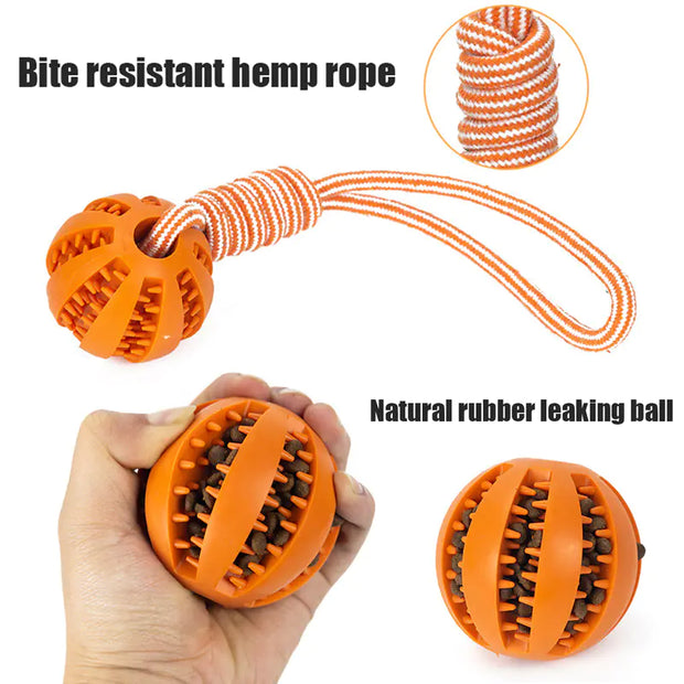 Interactive Bite-Resistant Dog Pulling Rope Toy