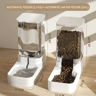 EliteTails™ Automatic Water & Food Dispenser